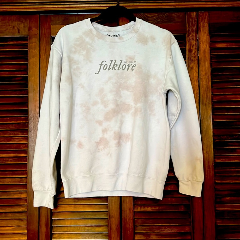 Taylor Swift Folklore sweatshirt, size small